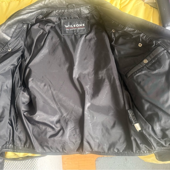 Vintage Wilsons leather jacket sz M - Picture 9 of 12
